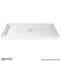 Dreamline DreamLine DLT-1132420 32 x 42 in. SlimLine Single Threshold Shower Base - White DLT-1132420